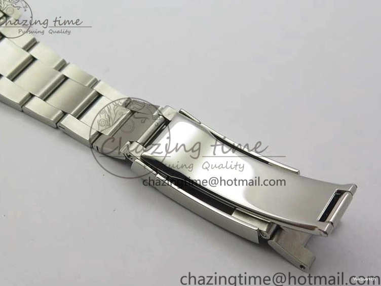 Best 39mm 114300 on A2824 UBF Bracelet Perpetual Edition SS Oyster White Dial 0204